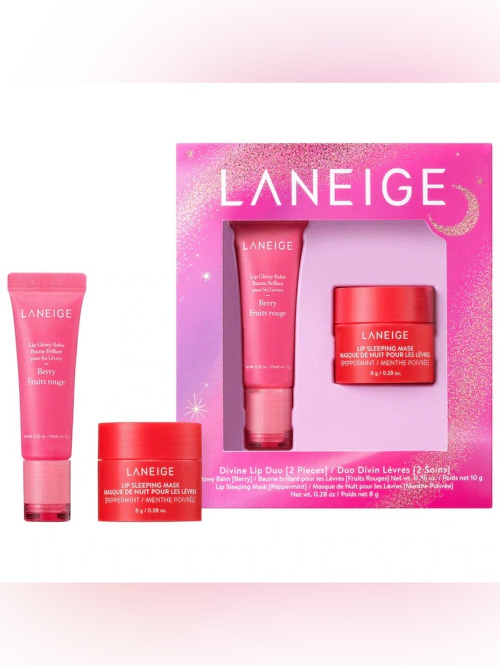 LANEIGE limited edition divine lip duo - NEW IN BOX